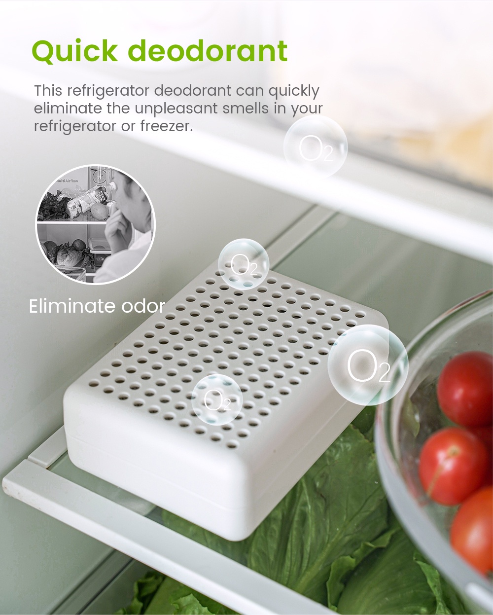Refrigerator deodorant Fridge Odor Remover-2